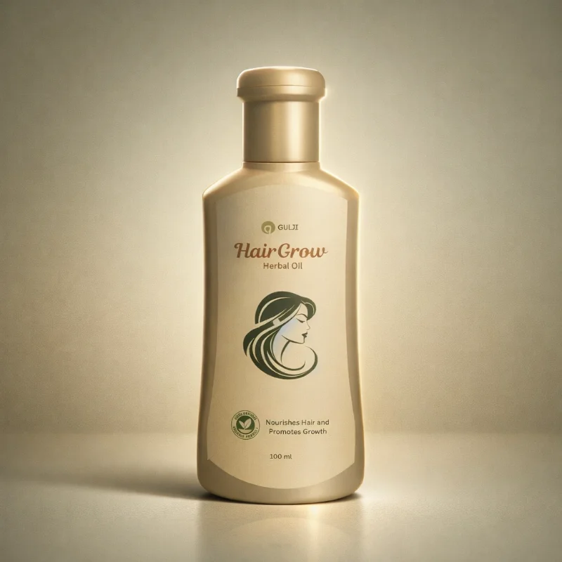 Gulji HairGrow Premium Hair Oil 100ml bottle